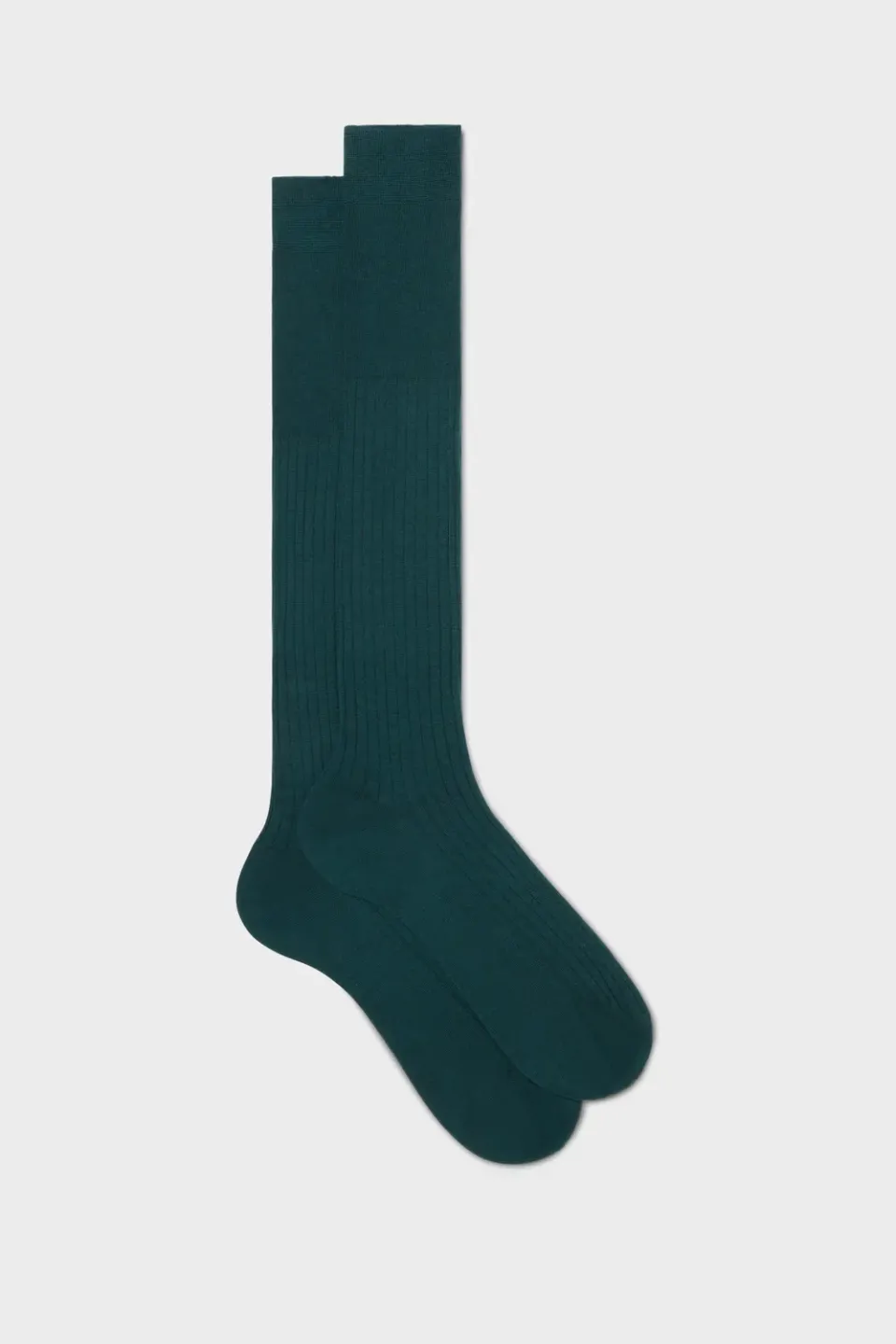 Bresciani Essentials Ascanio strømper mørkegrøn uld