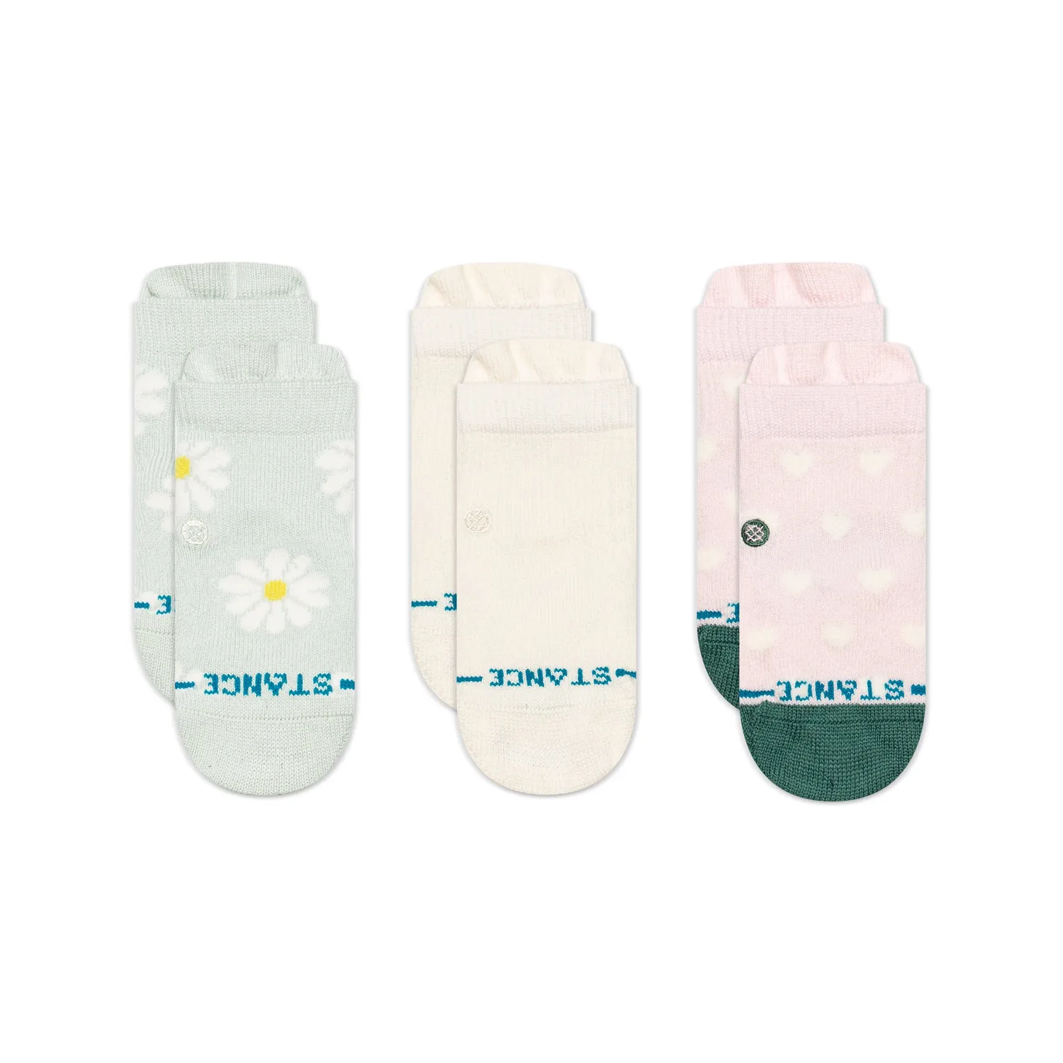 Stance Daisies baby sokker multi 3-pak bomuld
