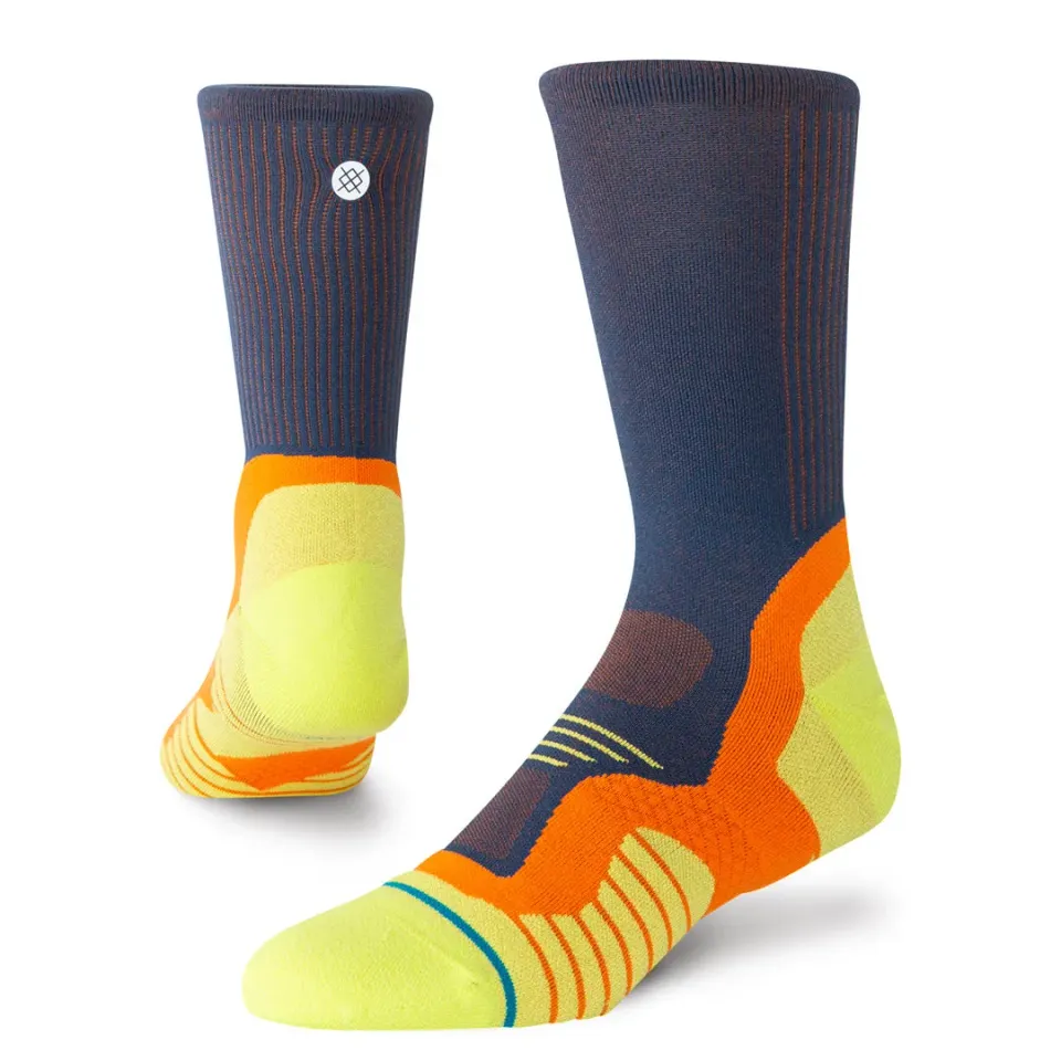 Stance Pace Light crew løbestrømper blå let