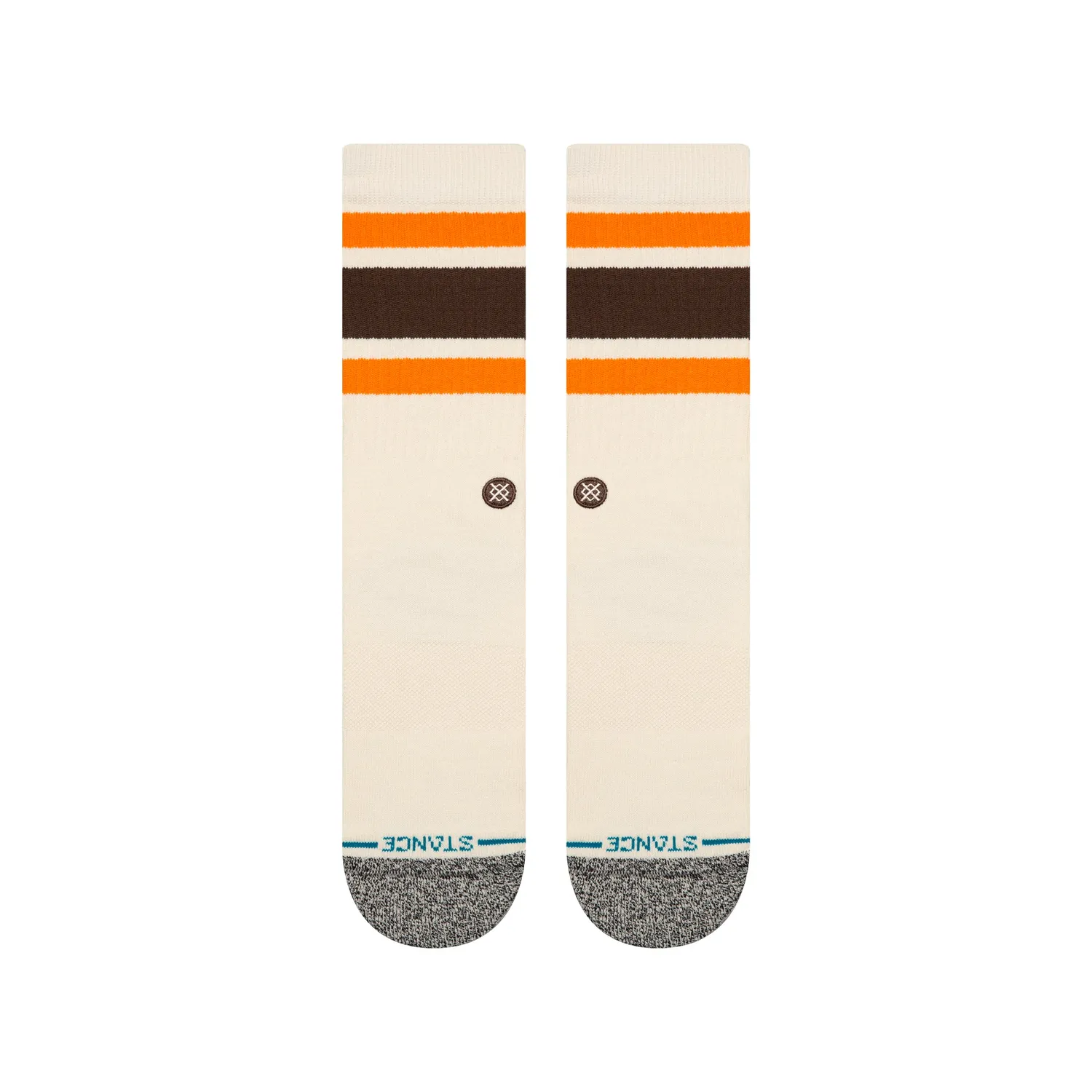 Stance Boyd strømper off white bomuld