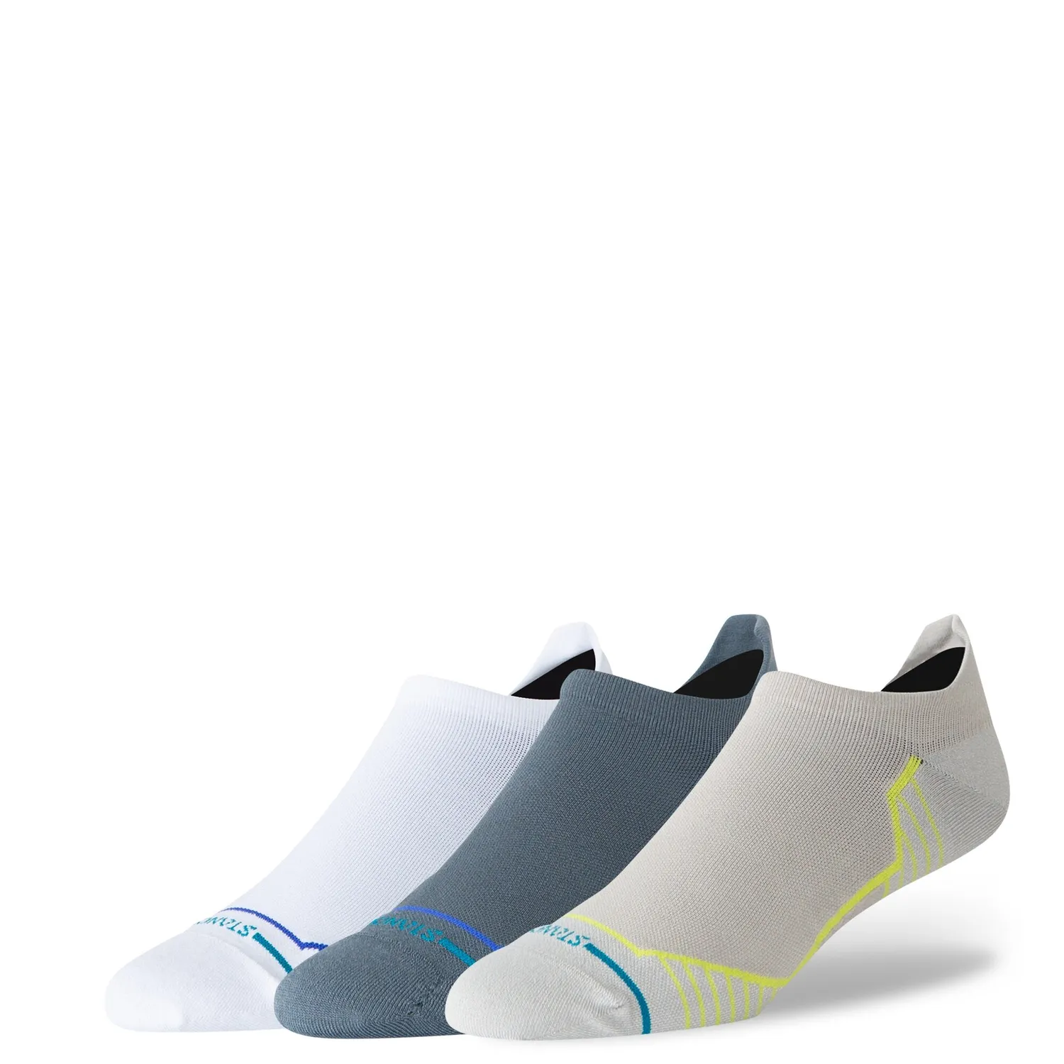Stance Variegated Tab Strømper grå 3-pak