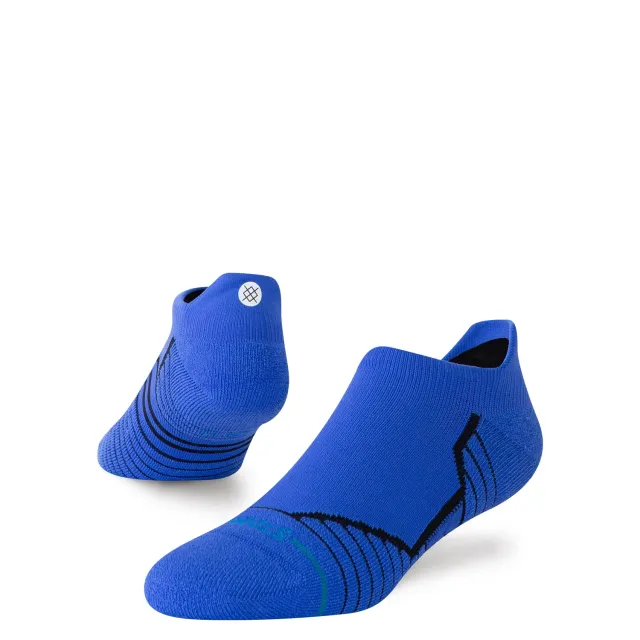 Stance Variegated Tab løbesokker koboltblå åndbar