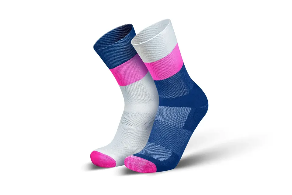 Incylence Ultralight Mirrored løbestrømper pink 39-42 ultralet