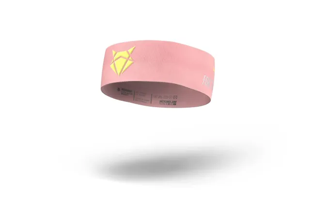 Incylence Headband V2 pandebånd narrow lyserød åndbar