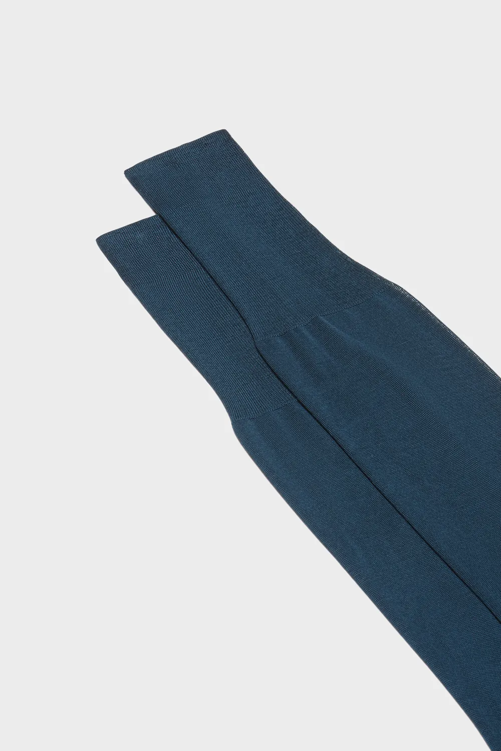 Bresciani Essentials Lorenzo herresokker blå bomuld