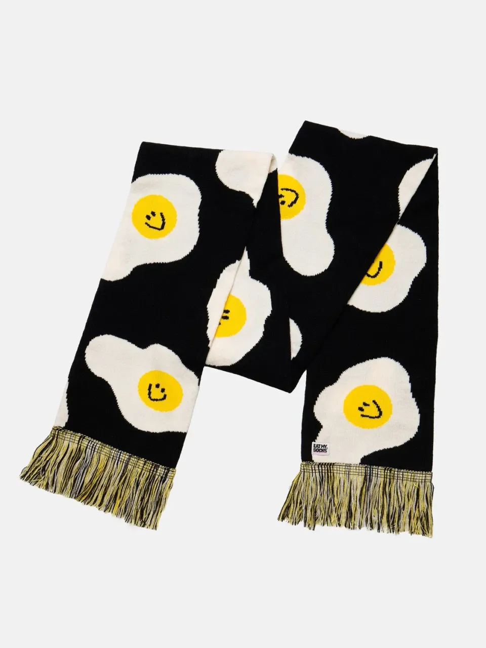 Eat My Socks Fried Egg tørklæde spejlæg