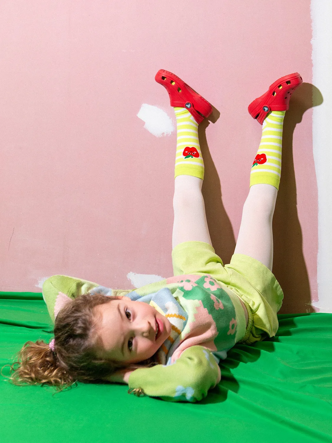 Eat My Socks Apple Pop Kids børnestrømper