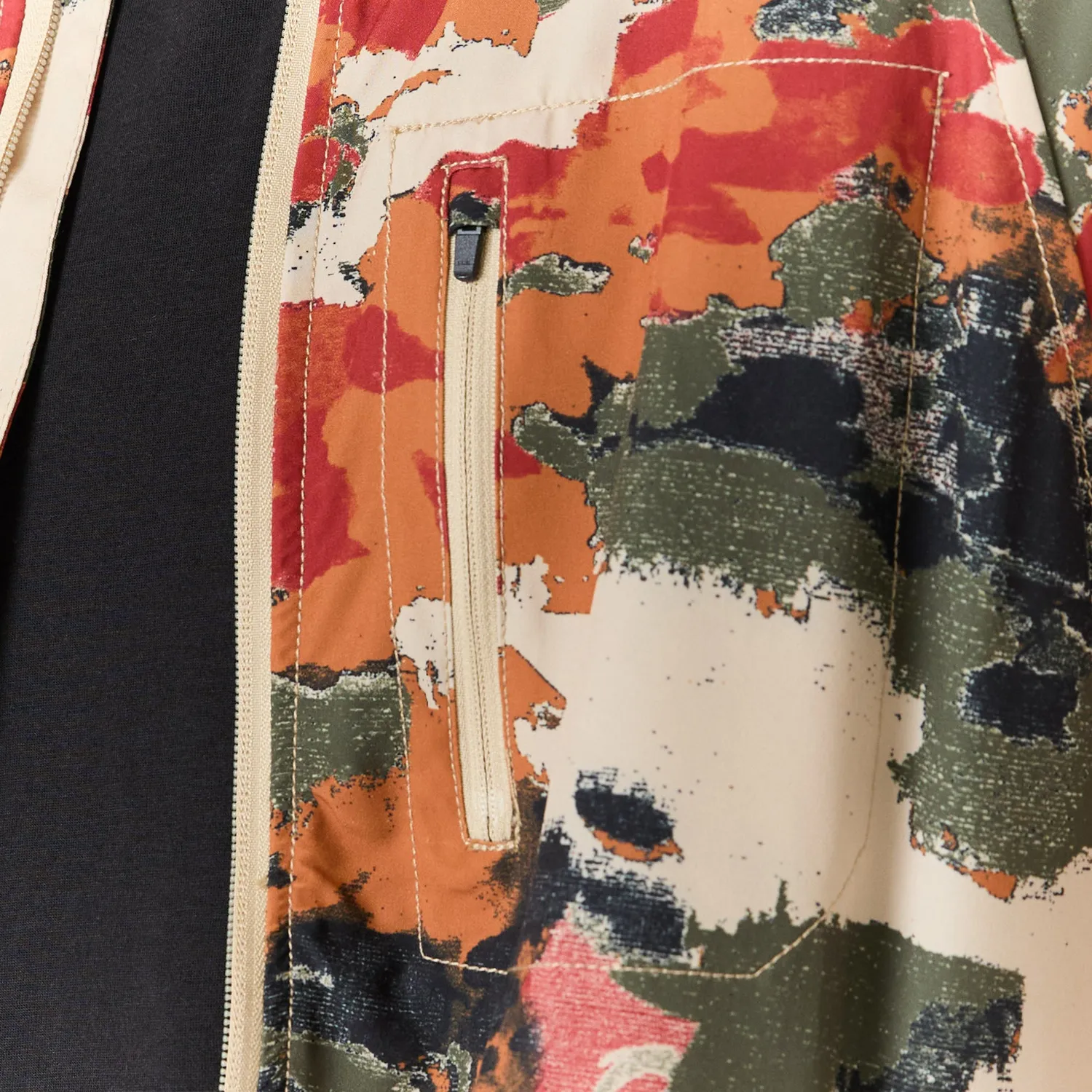 Stance Warm Up løbejakke camo let