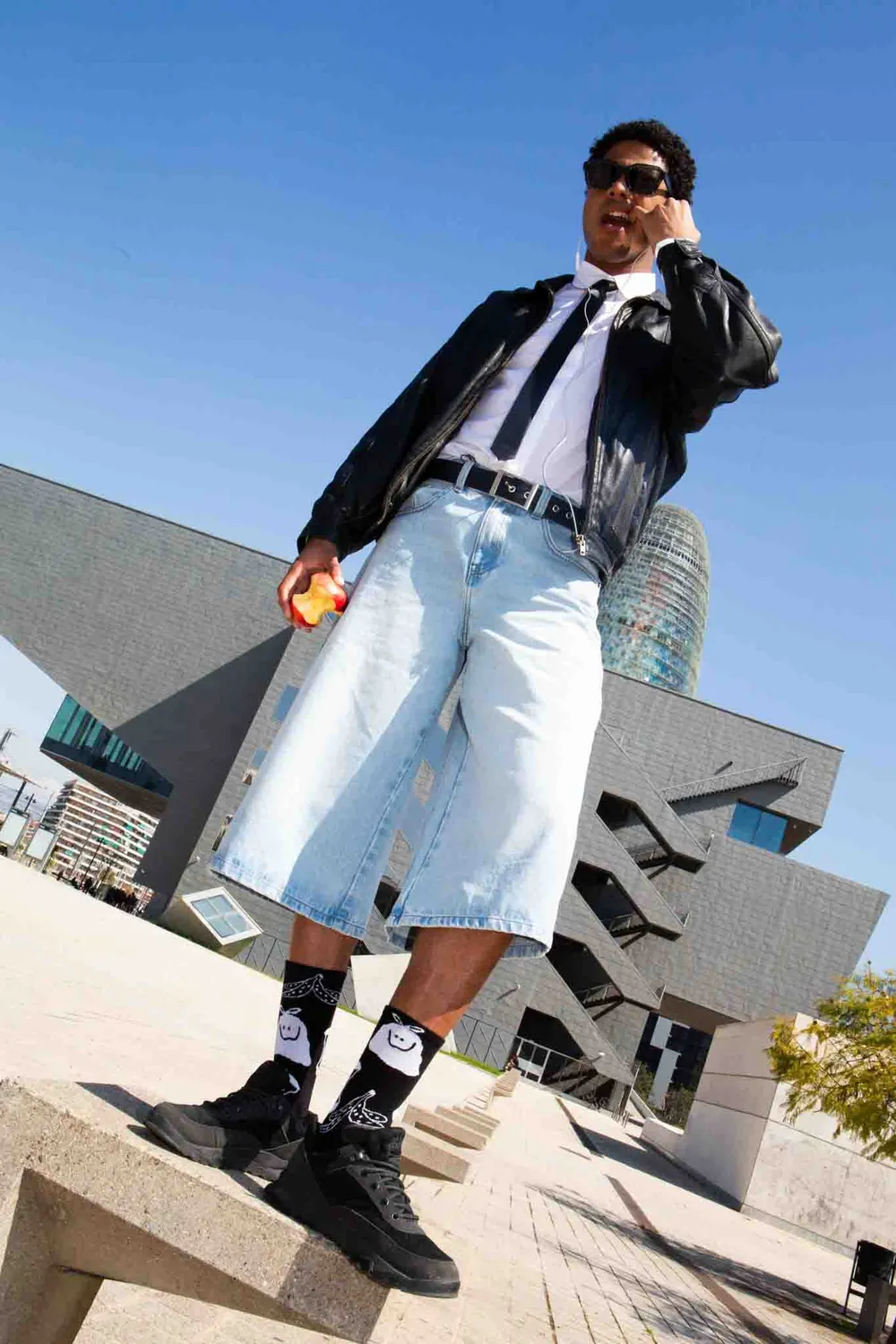 Eat My Socks Trash Flat-Pack sokker 1 par bomuld