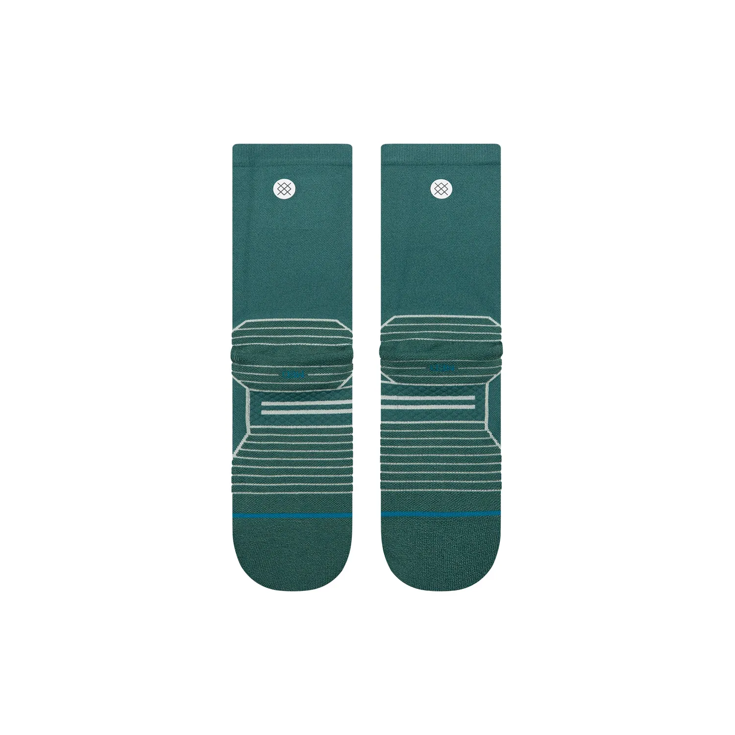 Stance Varied Light Crew løbestrømper Teal dame let