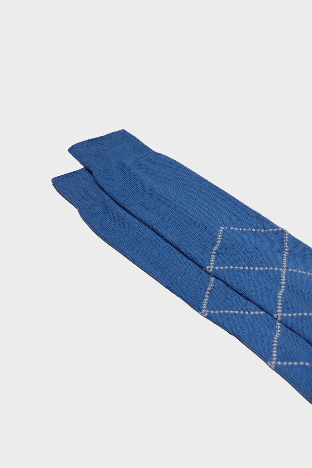 Bresciani Nevio sokker denim pearl bomuld tern