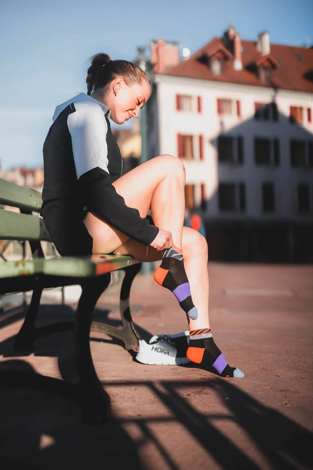 Incylence Running Disrupts Short løbestrømper sort 1 par åndbar