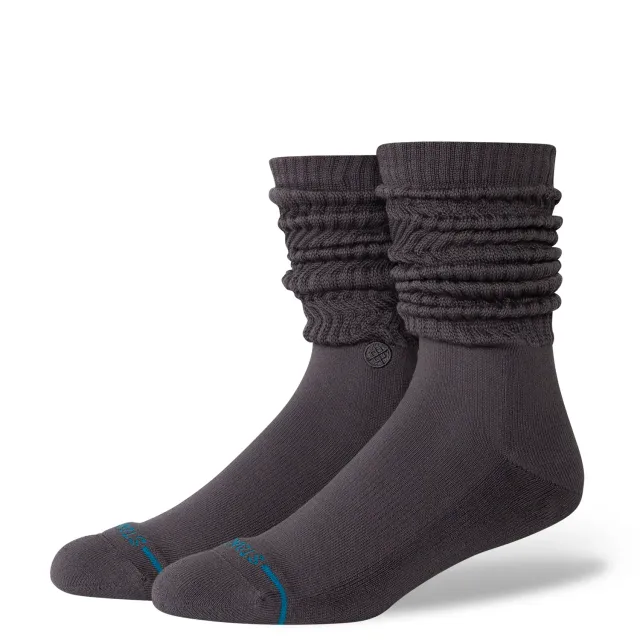 Stance Icon Slouch crewsokker charcoal medium