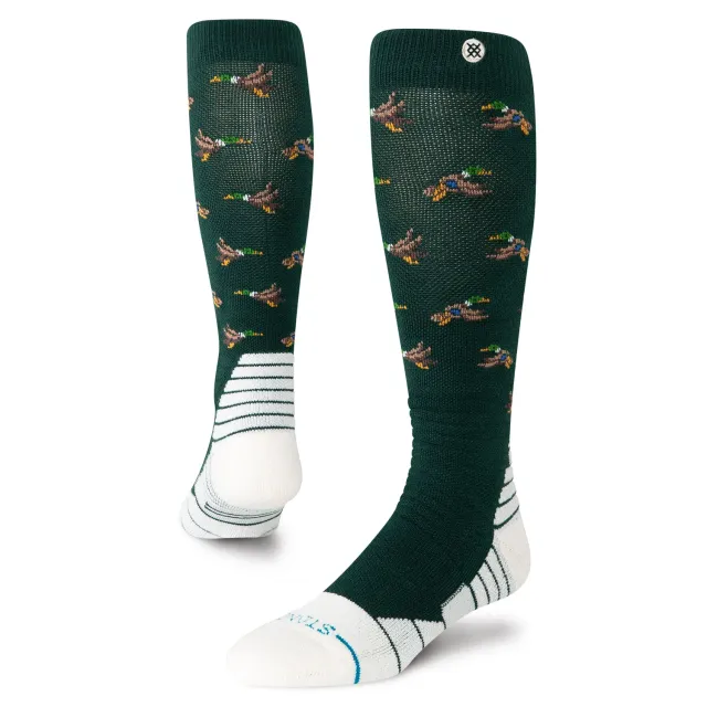 Stance Huntin Mid Poly skistrømper pine