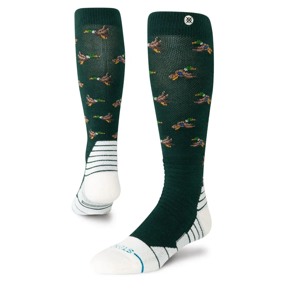 Stance Huntin Mid Poly skistrømper pine