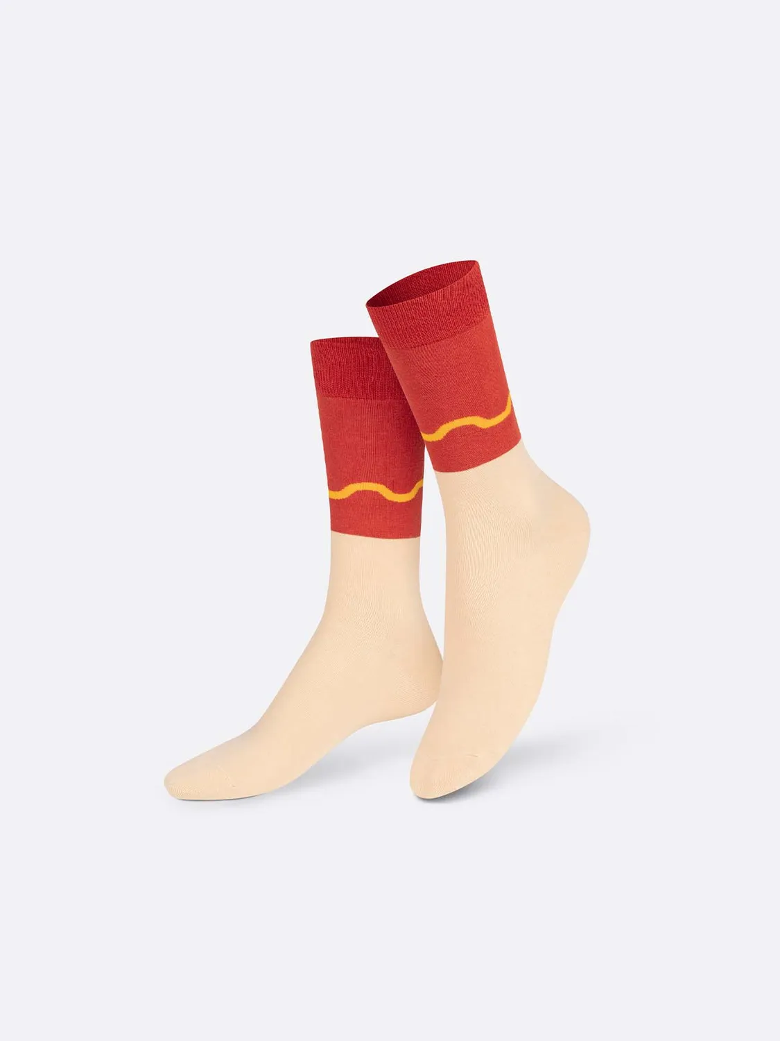 Eat My Socks Hot Dog strømper bomuld 3D