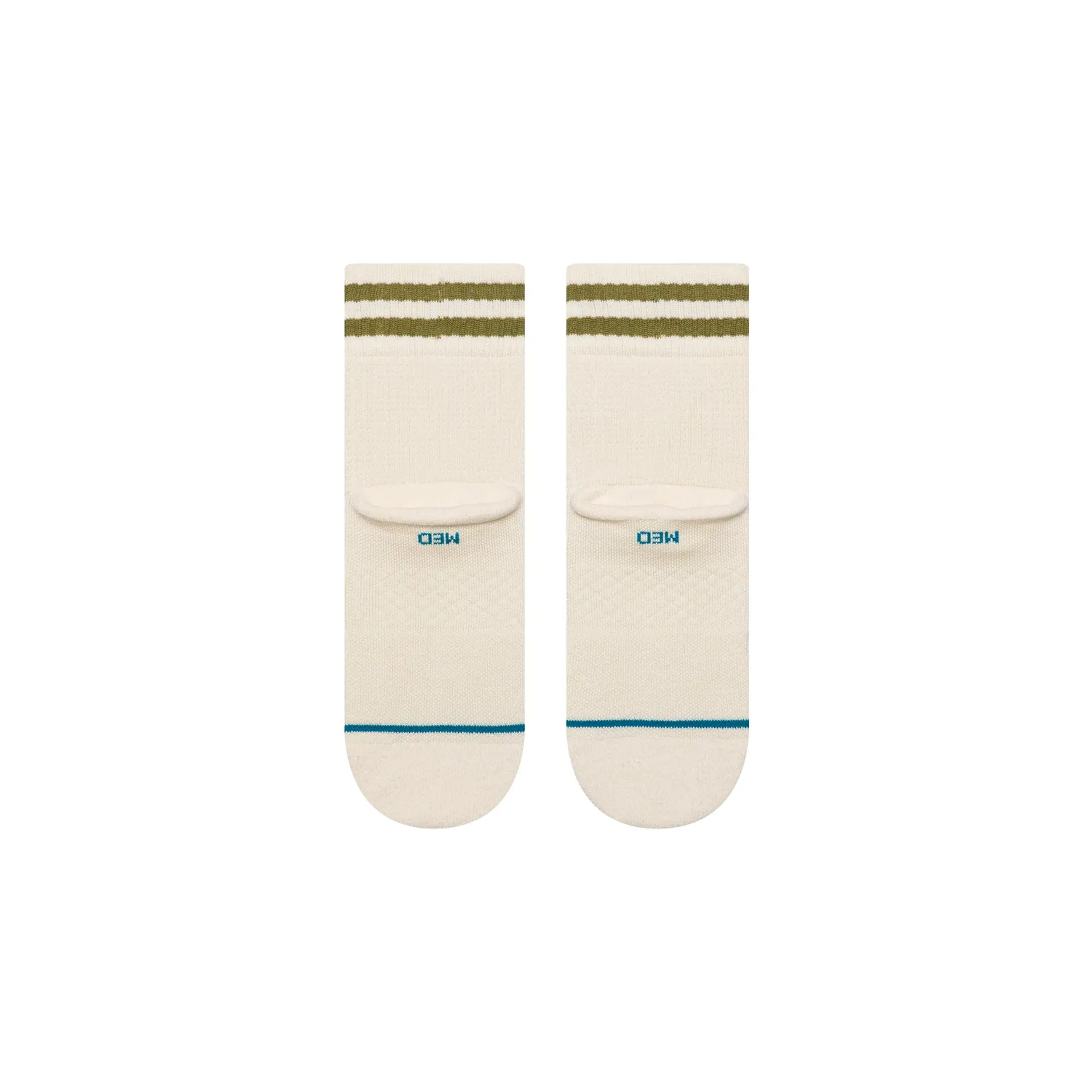 Stance Waffles N Butter quarter sokker ivory bomuld