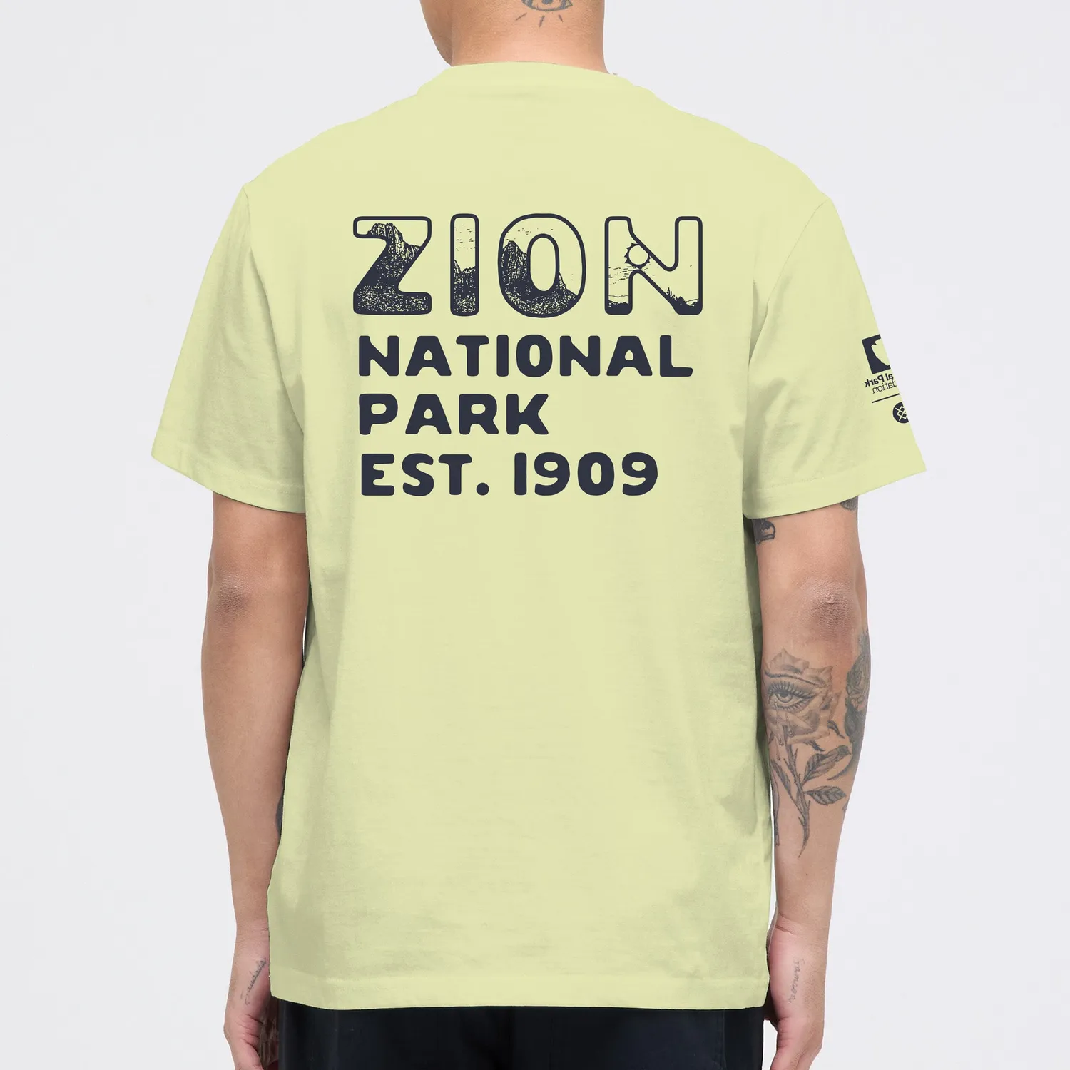 Stance Est 1909 t-shirt unisex butter bomuld