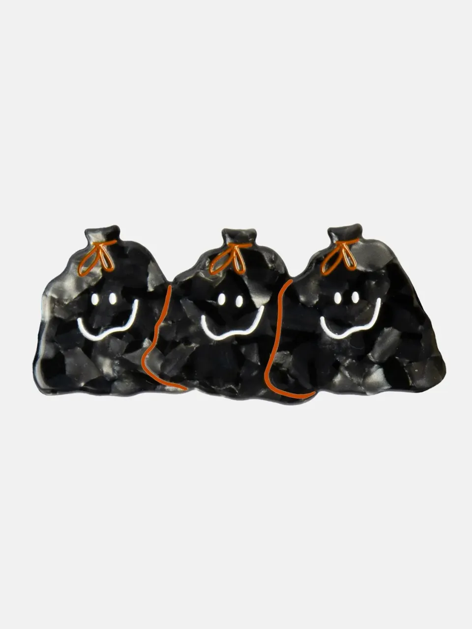 Eat My Socks Trash Bag Hair Clip hårspænde acetat