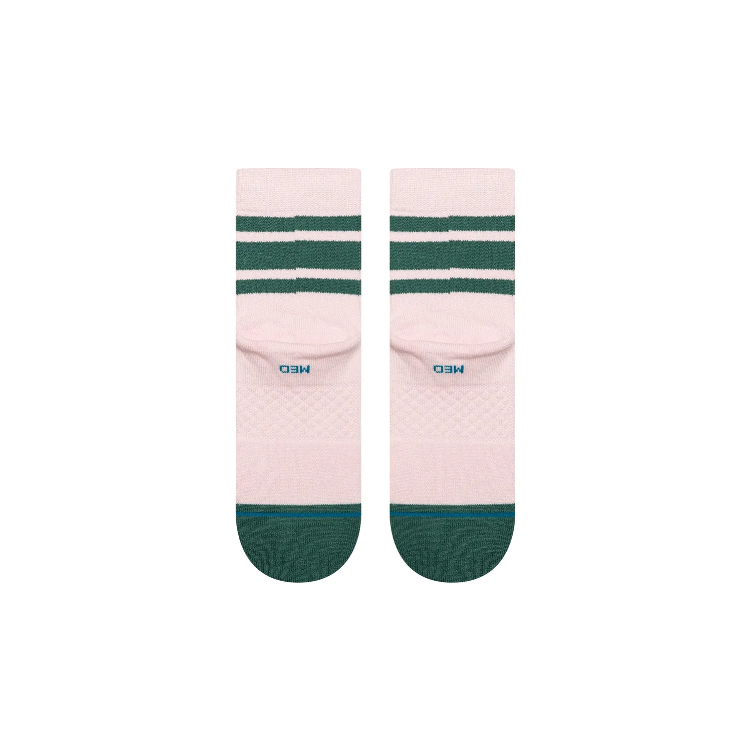 Stance Boyd Quarter strømper pink bomuld