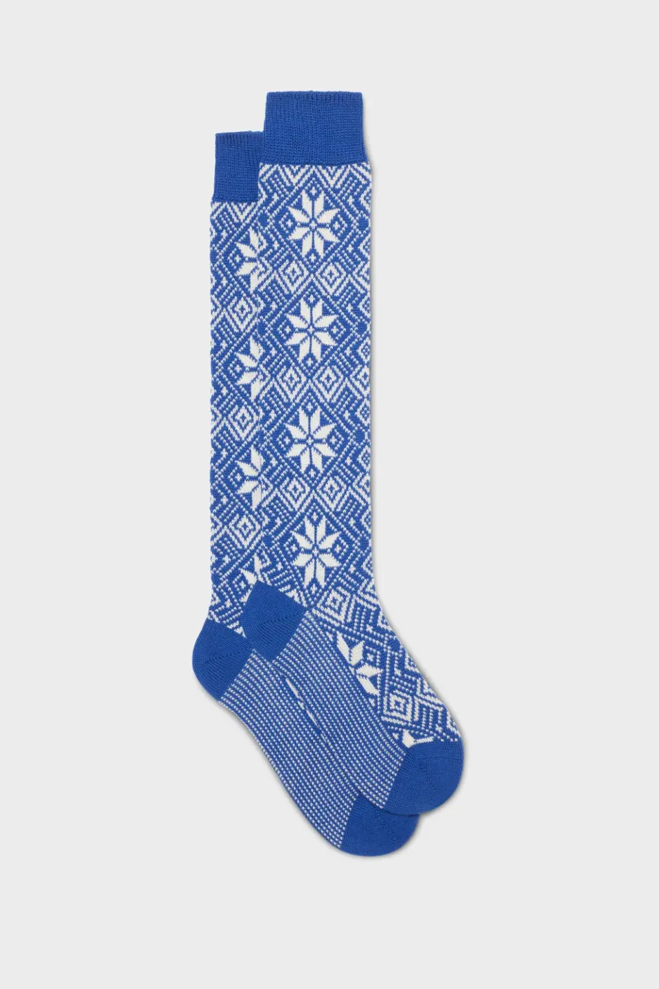 Bresciani Essentials Borea herresokker royalblå uld