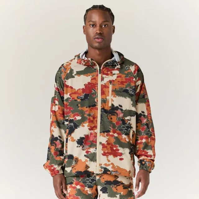 Stance Warm Up løbejakke camo let