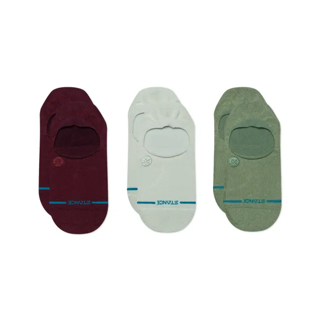 Stance Icon No Show sokker Fig 3-pak tynd