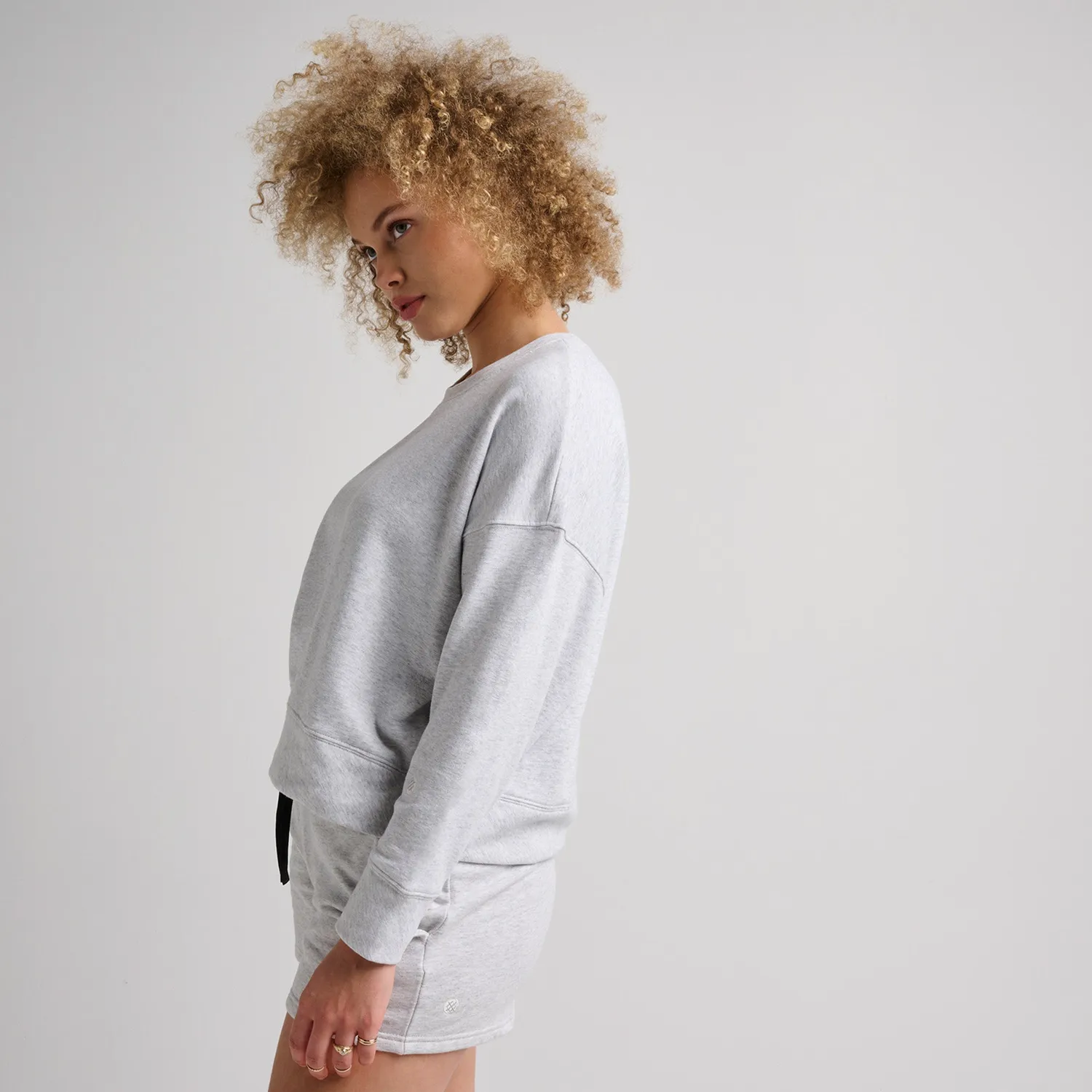 Stance Shelter Crew sweatshirt heather stone – dame