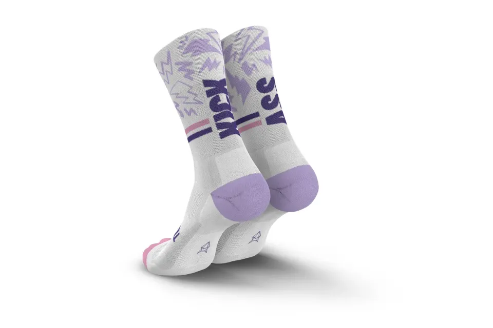 Incylence Ultralight Kick Ass V4 løbestrømper lilla ultralet