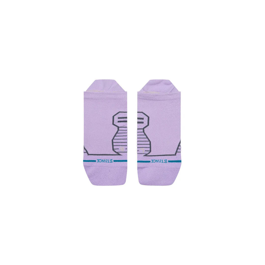 Stance Grape Light Tab løbestrømper 1 par lavender åndbar