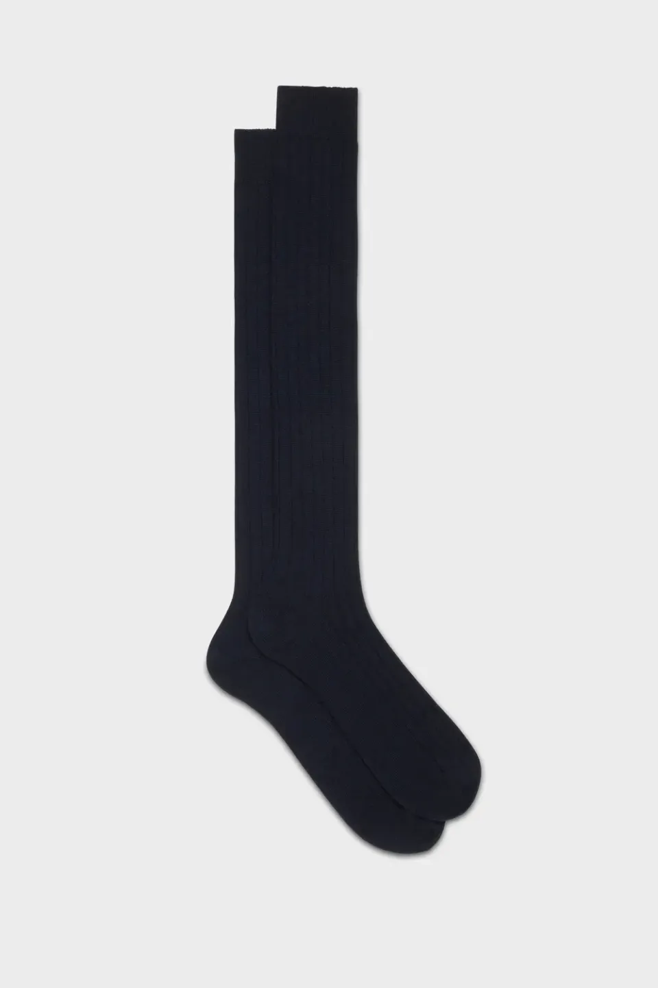 Bresciani Campidoglio herresokker navy cashmere
