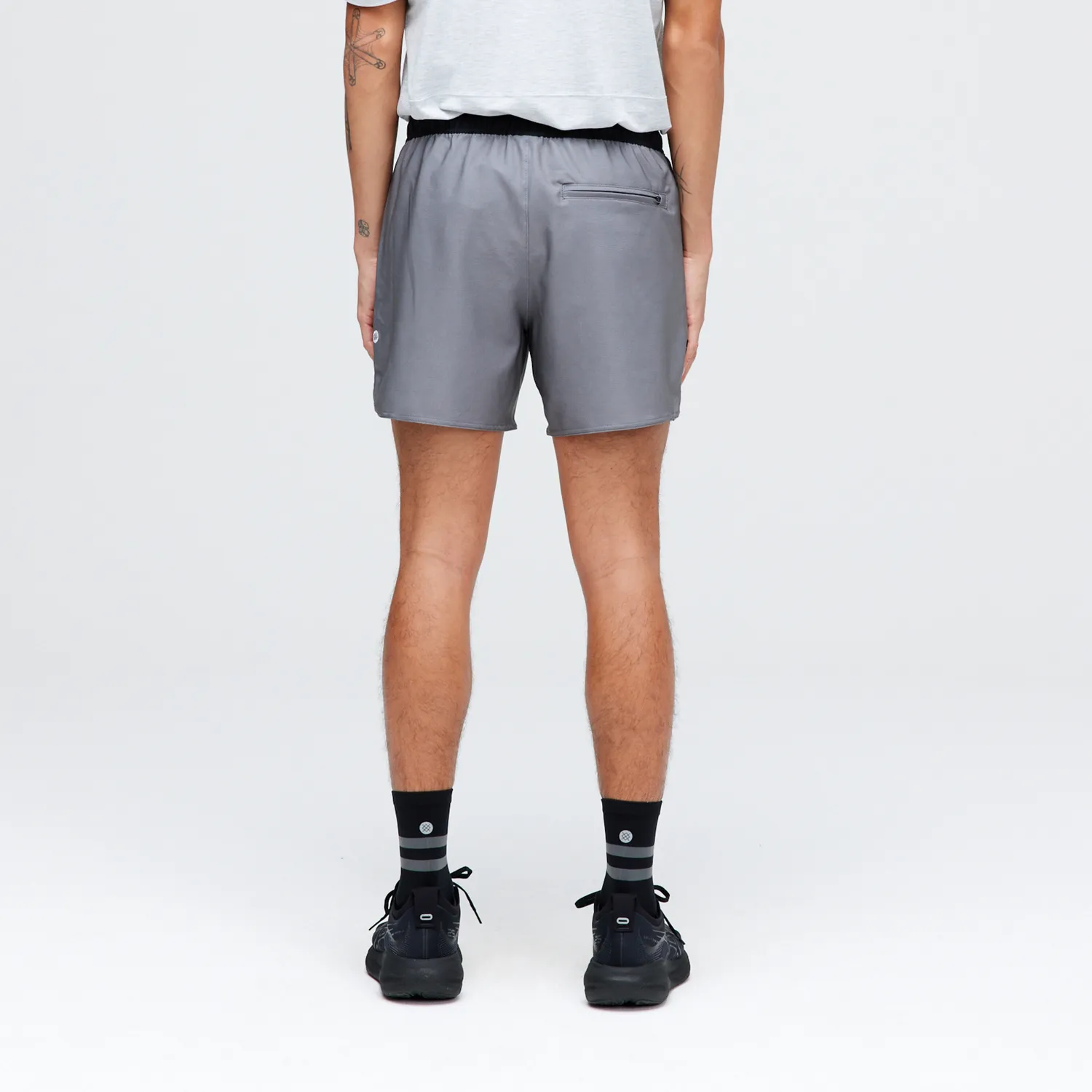 Stance Complex Athletic 5 træningsshorts Charcoal stretch