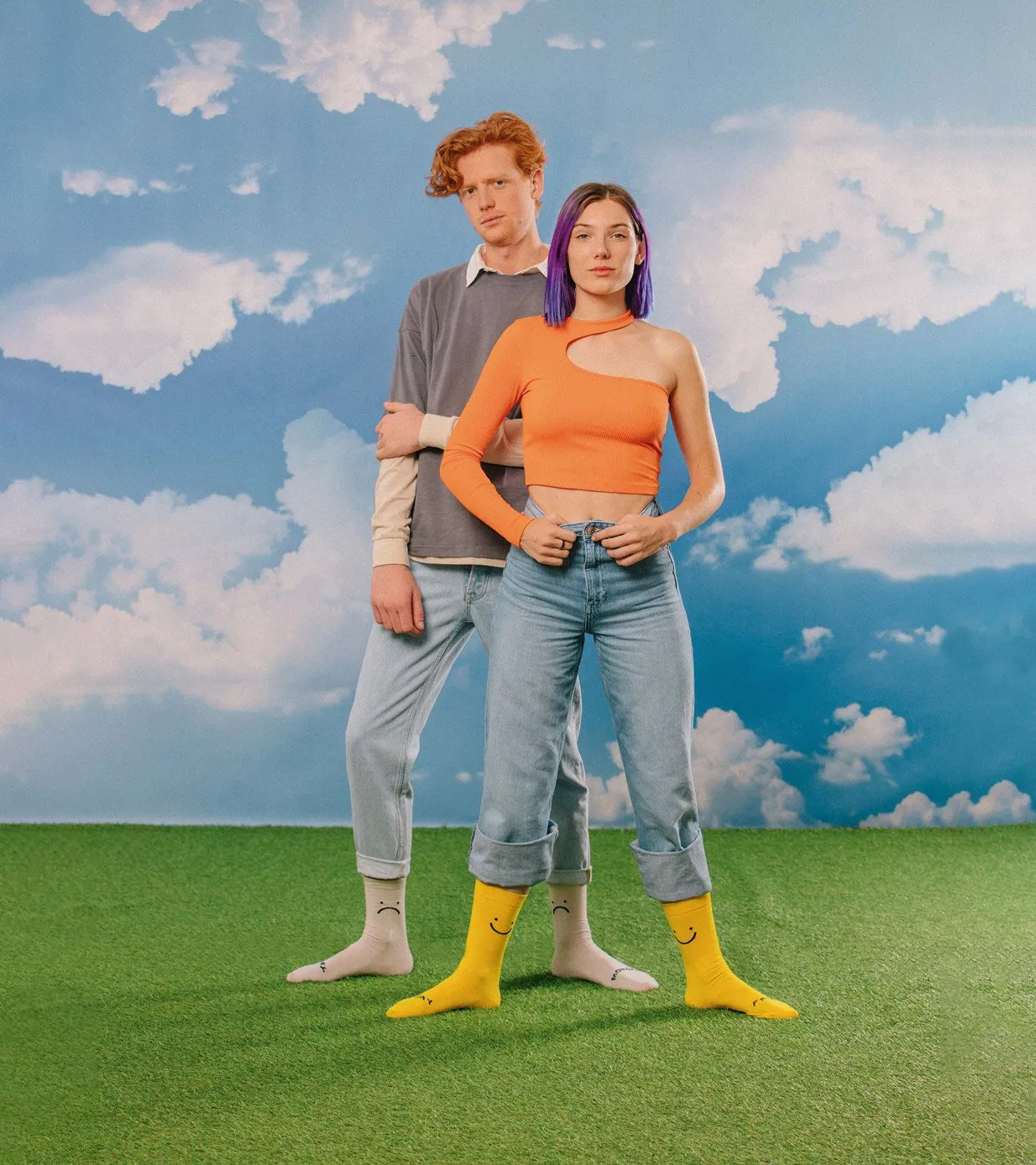 Eat My Socks Monday-Friday strømper 2 par sjove