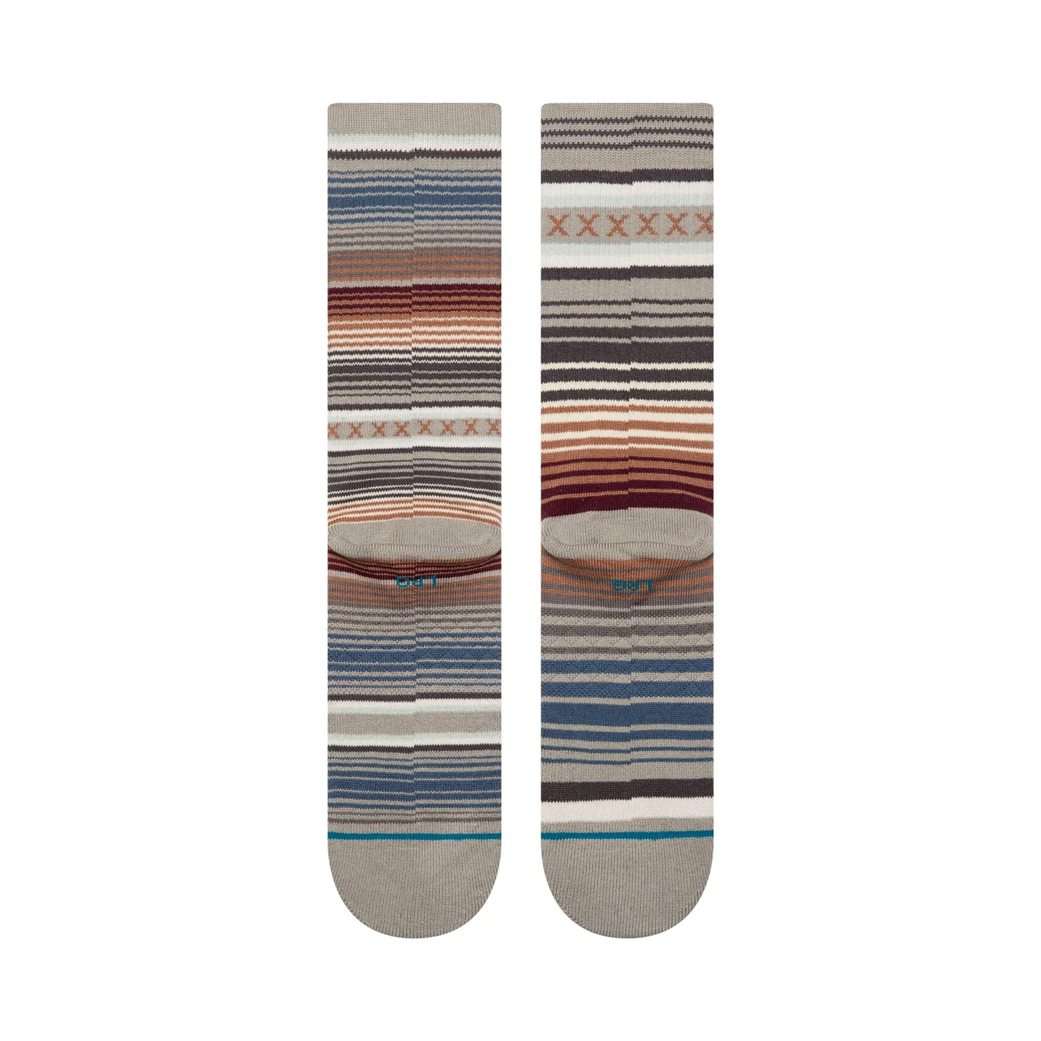 Stance Curren St crew strømper multi – bomuldsstrømper