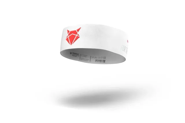 Incylence Headband V3 White Inferno pandebånd Narrow – åndbar
