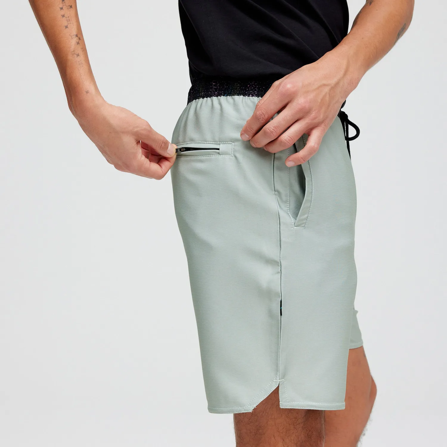 Stance Complex shorts 7" aqua – stretch