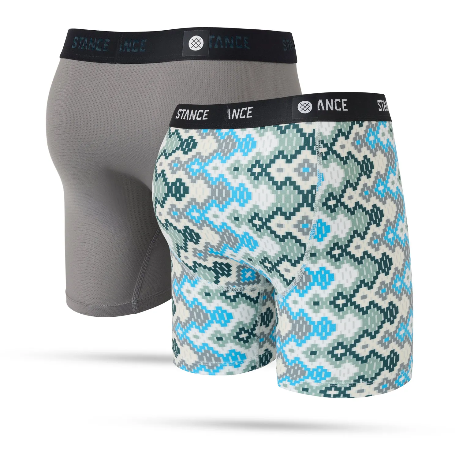 Stance BFF boxer briefs multi 2-pak polyester
