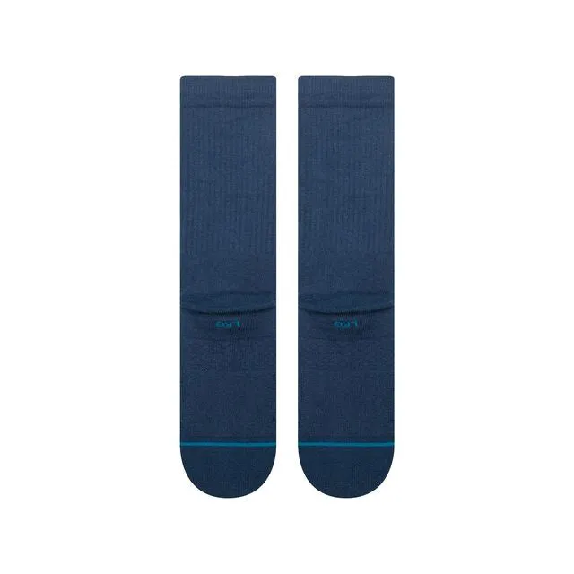 Stance Stripes Crew strømper navy blød
