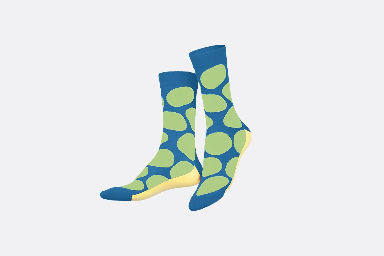 Eat My Socks Salty Chips Blue sokker chipspose