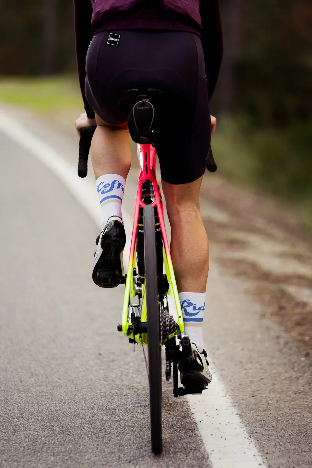 Incylence Ultralight Coffee Ride løbestrømper sort let