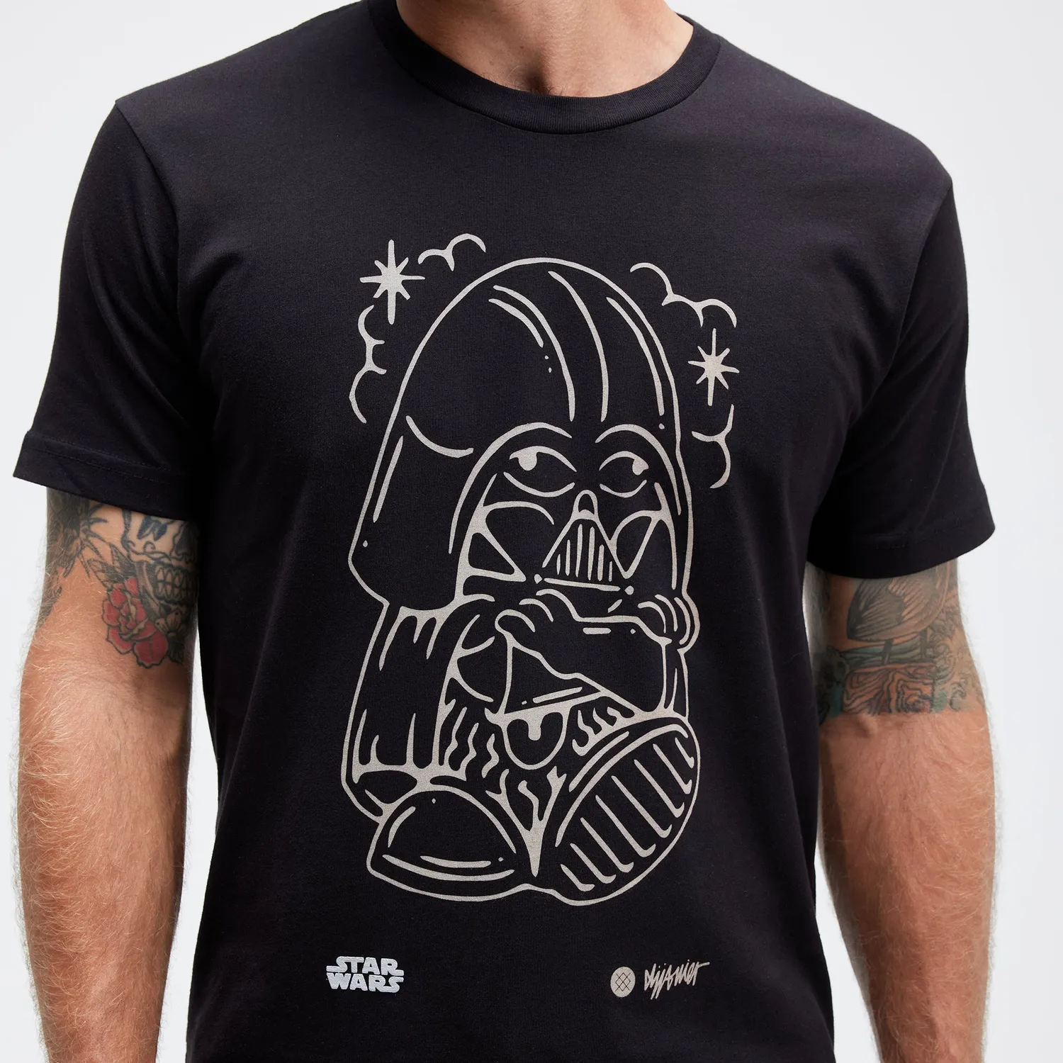Stance DJ Darth Star Wars t-shirt sort – unisex