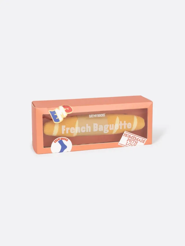 Eat My Socks French Baguette strømper gave