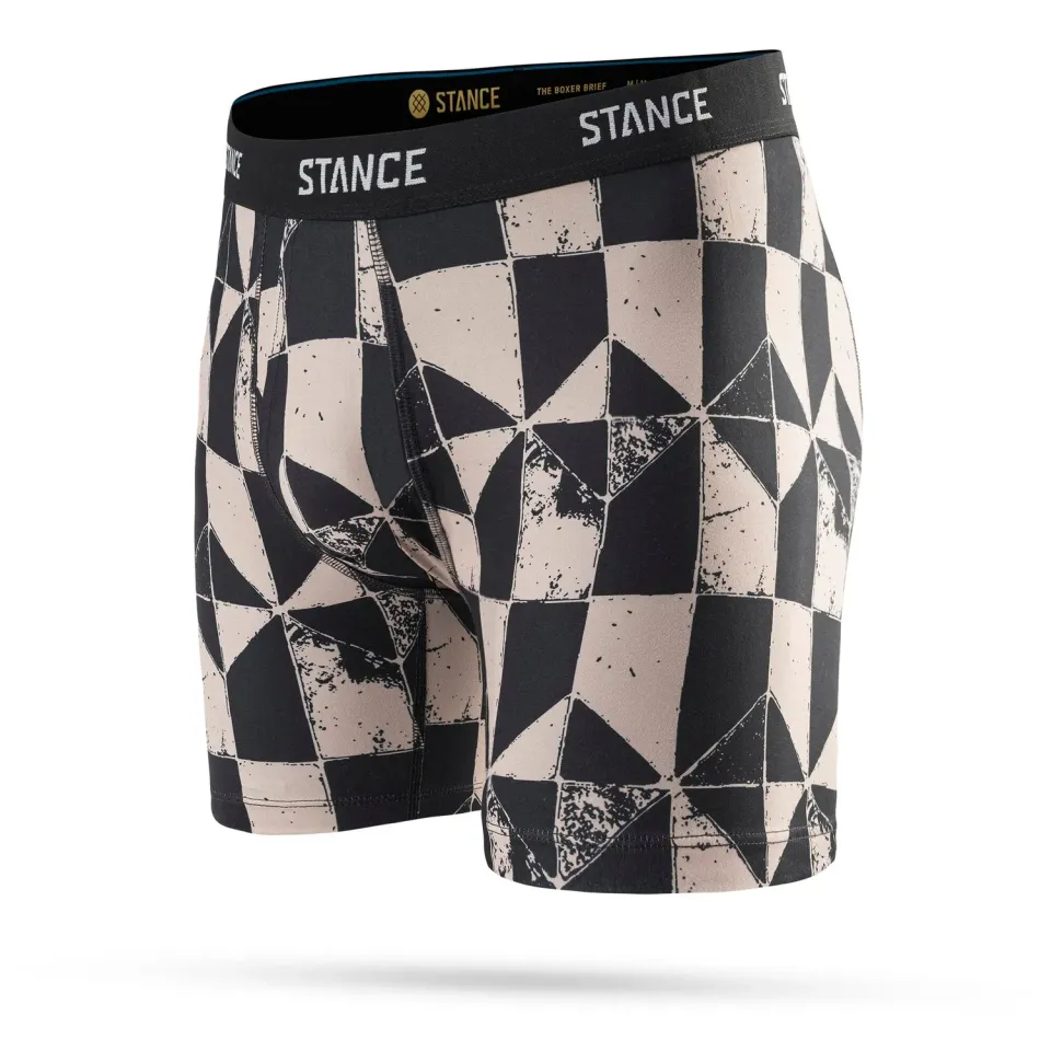 Stance Shatter boxerbrief grå polyester 6 tommer
