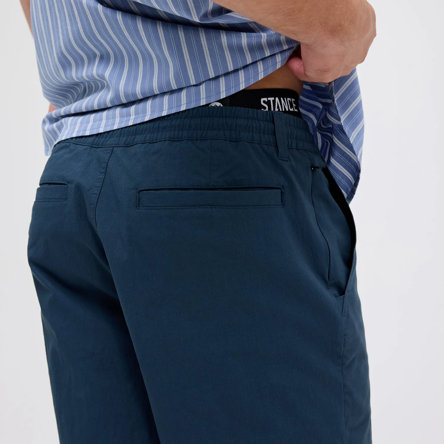 Stance Compound Chino shorts navy med stretch