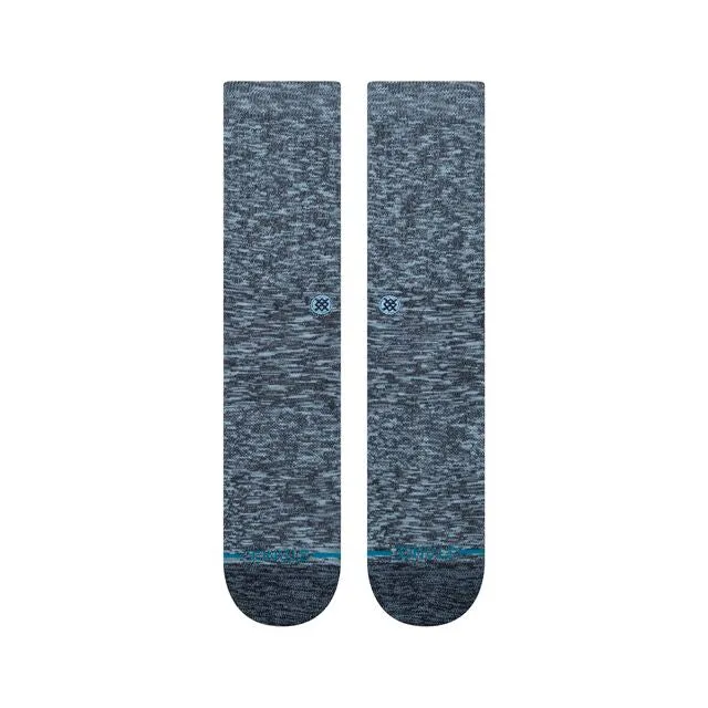 Stance Slub Crew sokker navy 1 par bomuld
