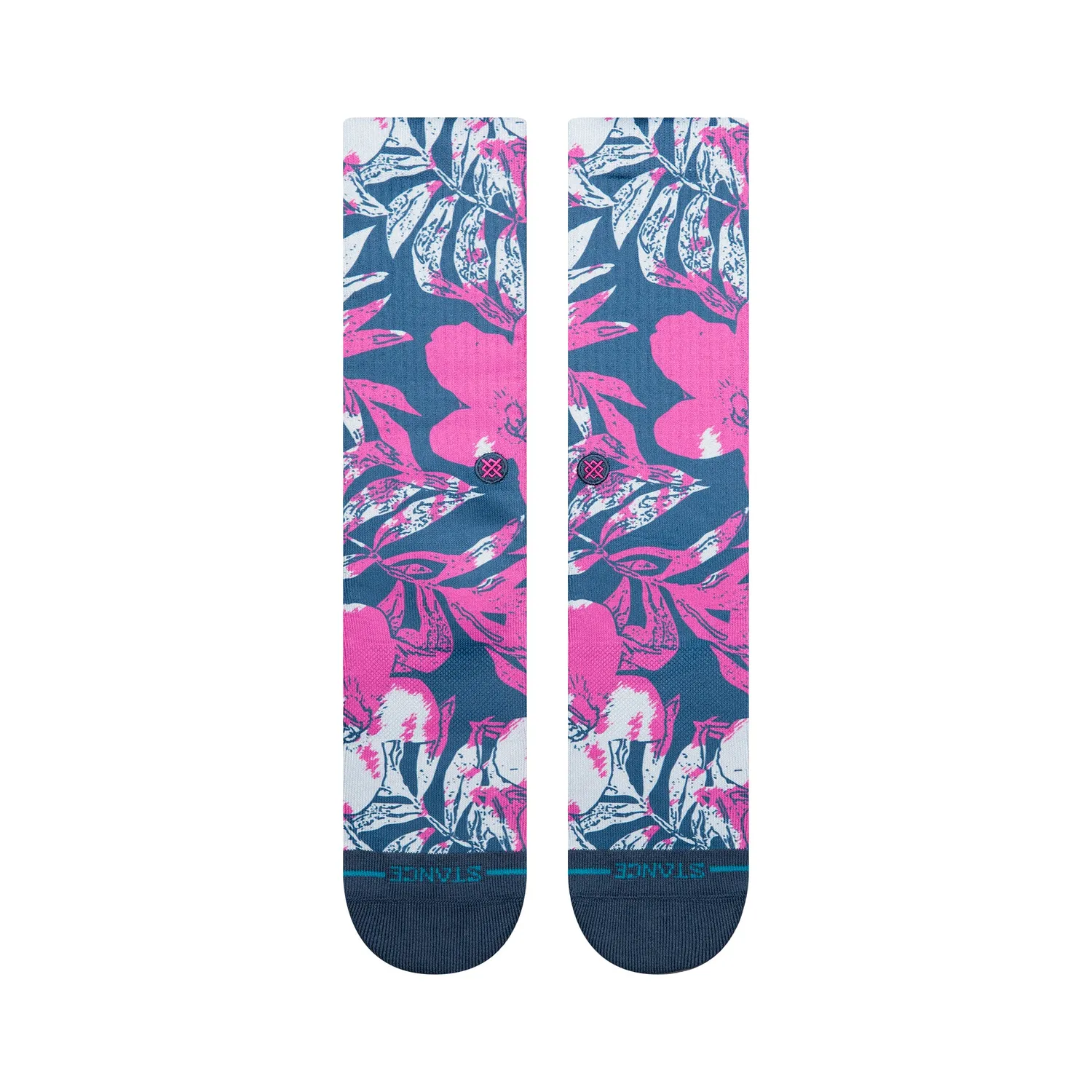 Stance Lihue Crew strømper fuchsia medium støtte