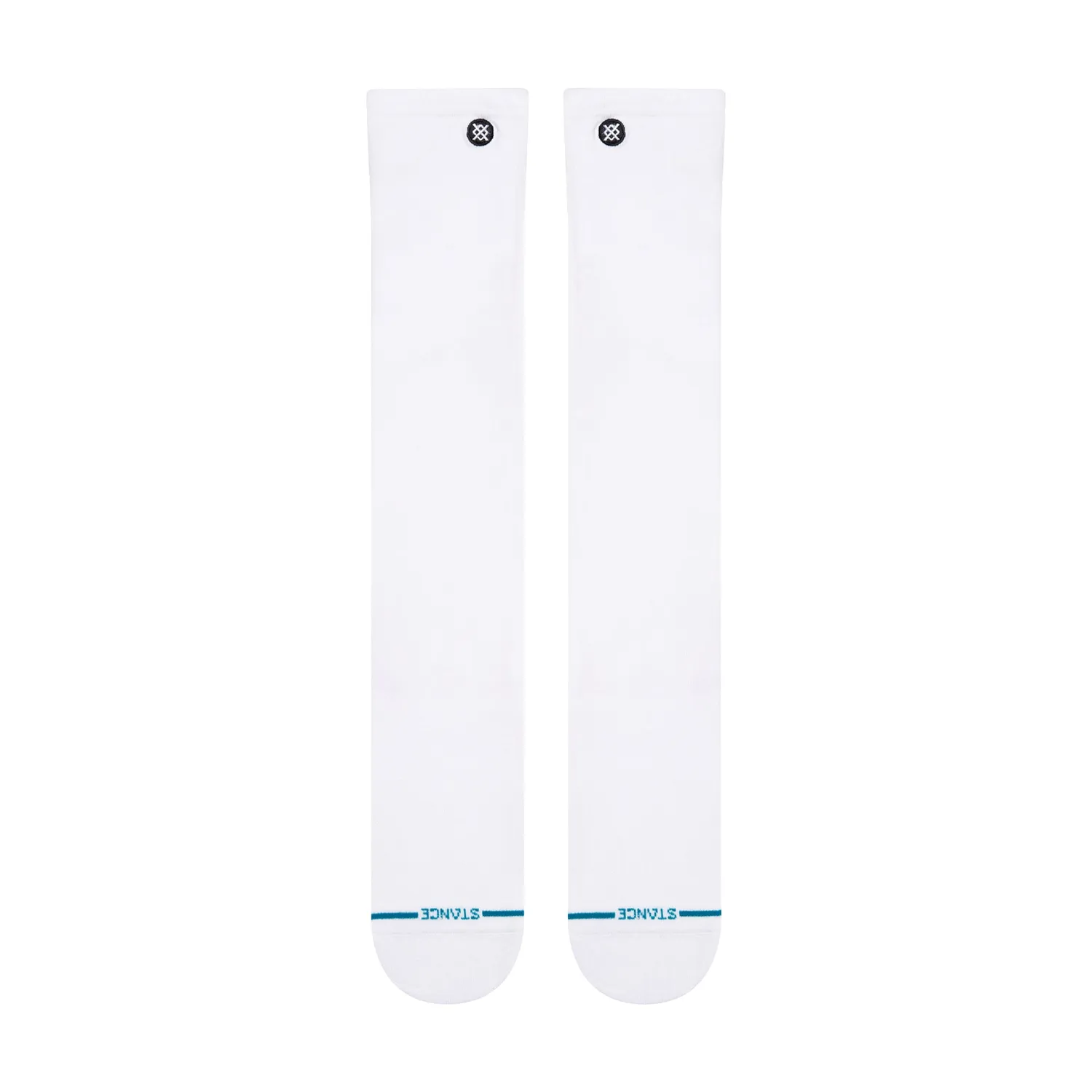Stance Icon Compression OTC sokker white light