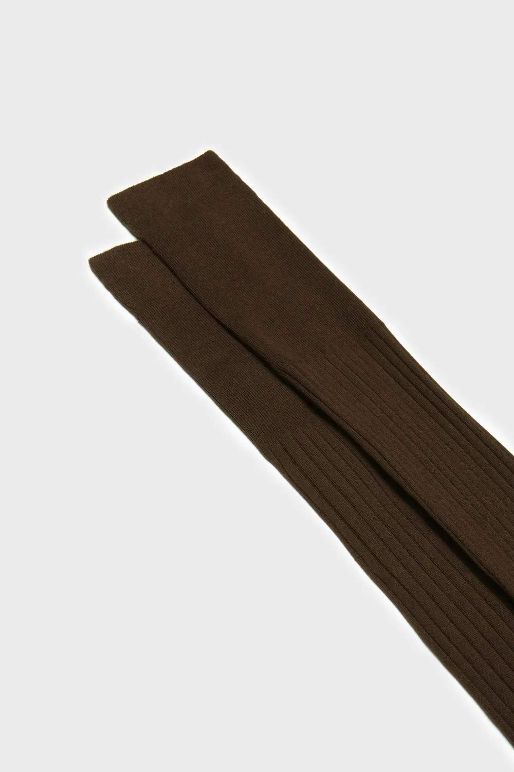 Bresciani Essentials Marcello strømper 1 par brun økologisk bomuld