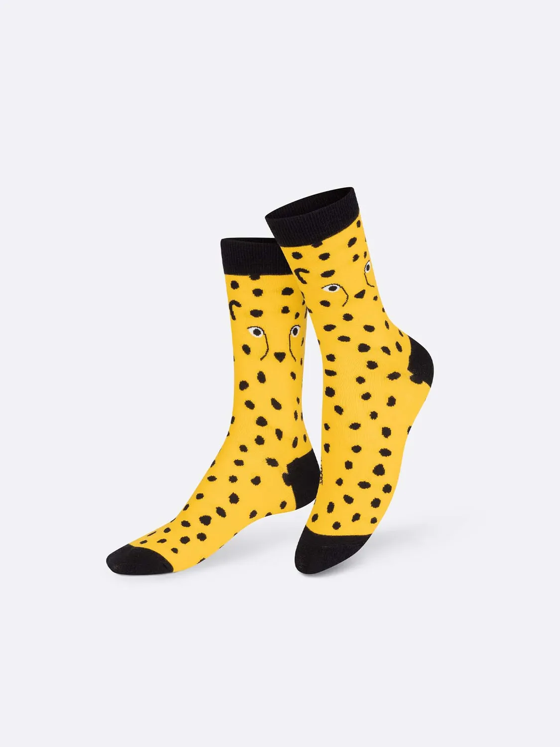 Eat My Socks Wild Cheetah sokker 1 par dyreprint