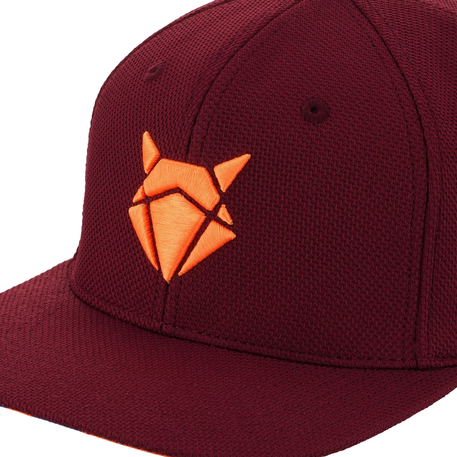 Incylence Cap Elements V2 Dark Red Orange snapback mesh